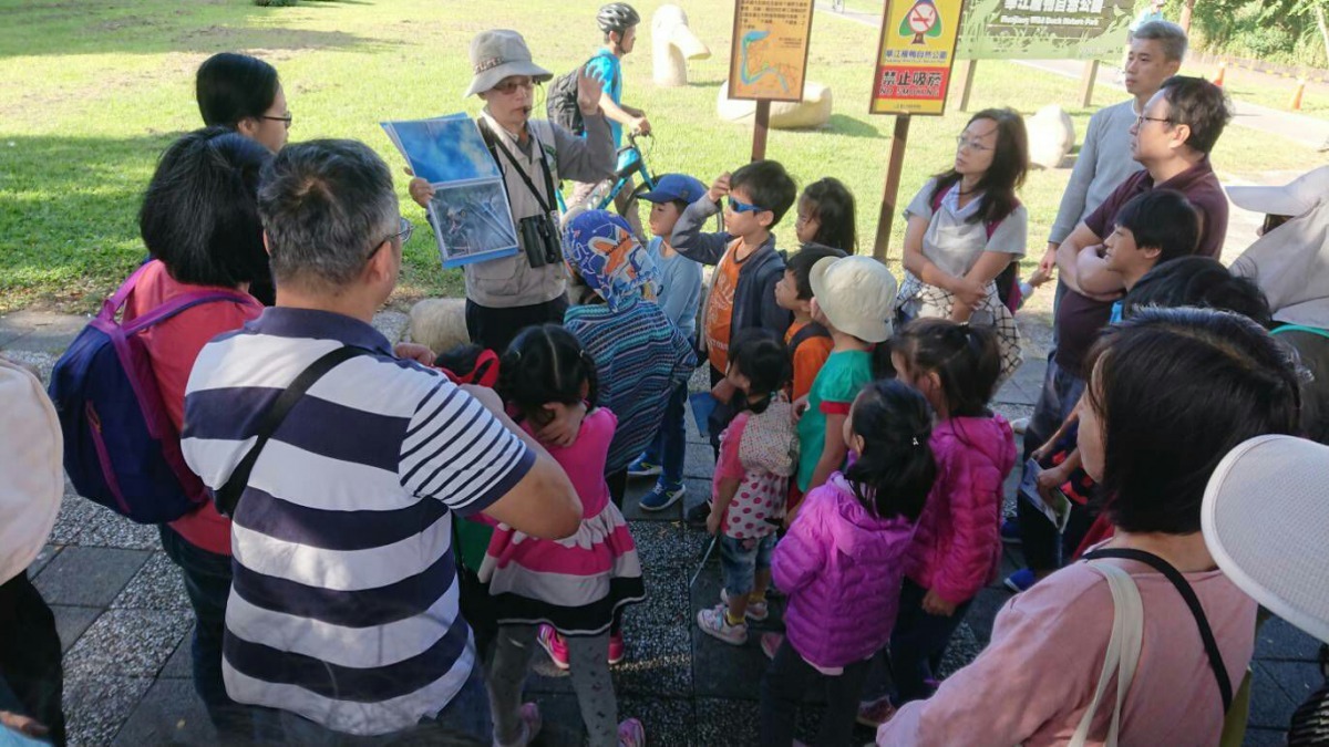 搭配文件圖片，探尋華江雁鴨公園古今變化。臺北市動保處/提供