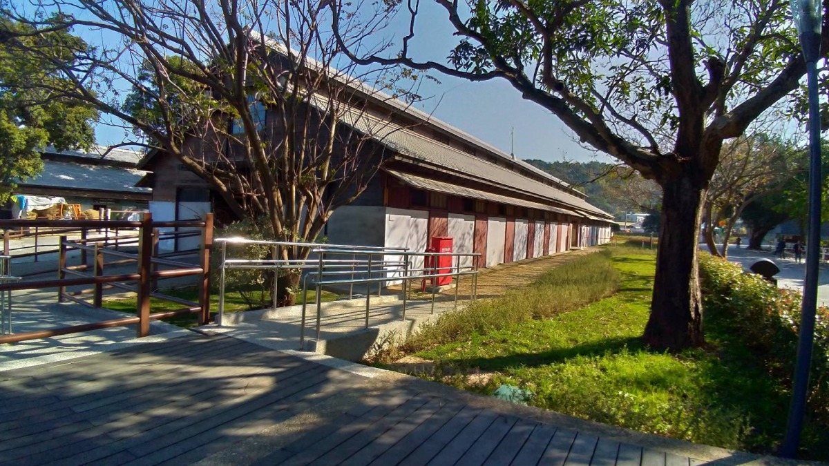 后里馬場第一馬廄。台中市政府/提供