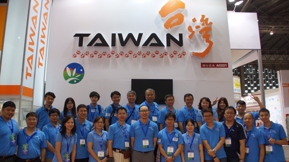 8家台灣優質廠商第3度以台灣形象館參與在上海新國際博覽中心舉行的第20屆亞洲寵物展覽會。主辦單位/提供