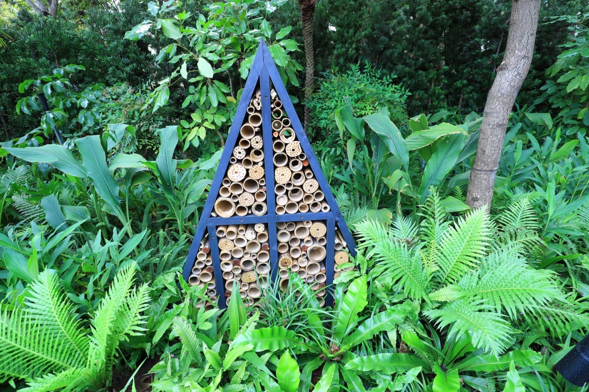 昆蟲旅館。台中市教育局/提供