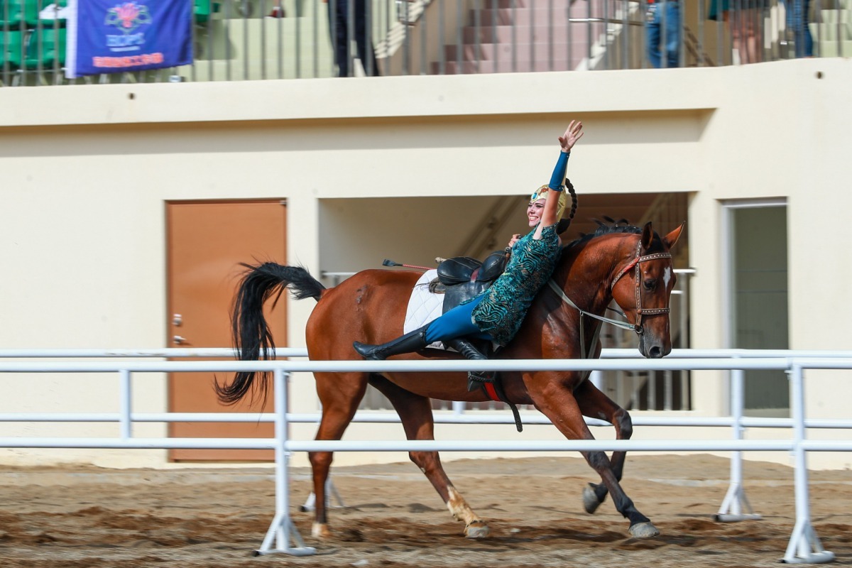花式馬術表演。台中觀旅局/提供