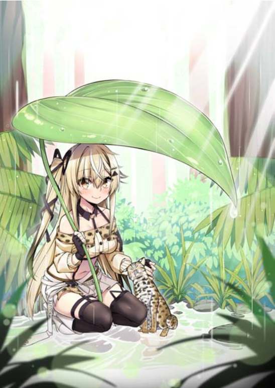 《瀕臨絕種團RESCUTE》成員「石虎15號」。特生中心/提供(春魚工作室繪製)