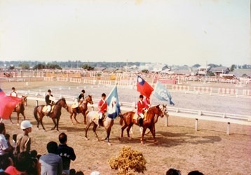 競賽選手進場。台中市政府觀光旅遊局/提供