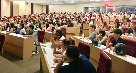 台中市動保處舉辦浪愛有家關懷動物講座。台中市政府/提供