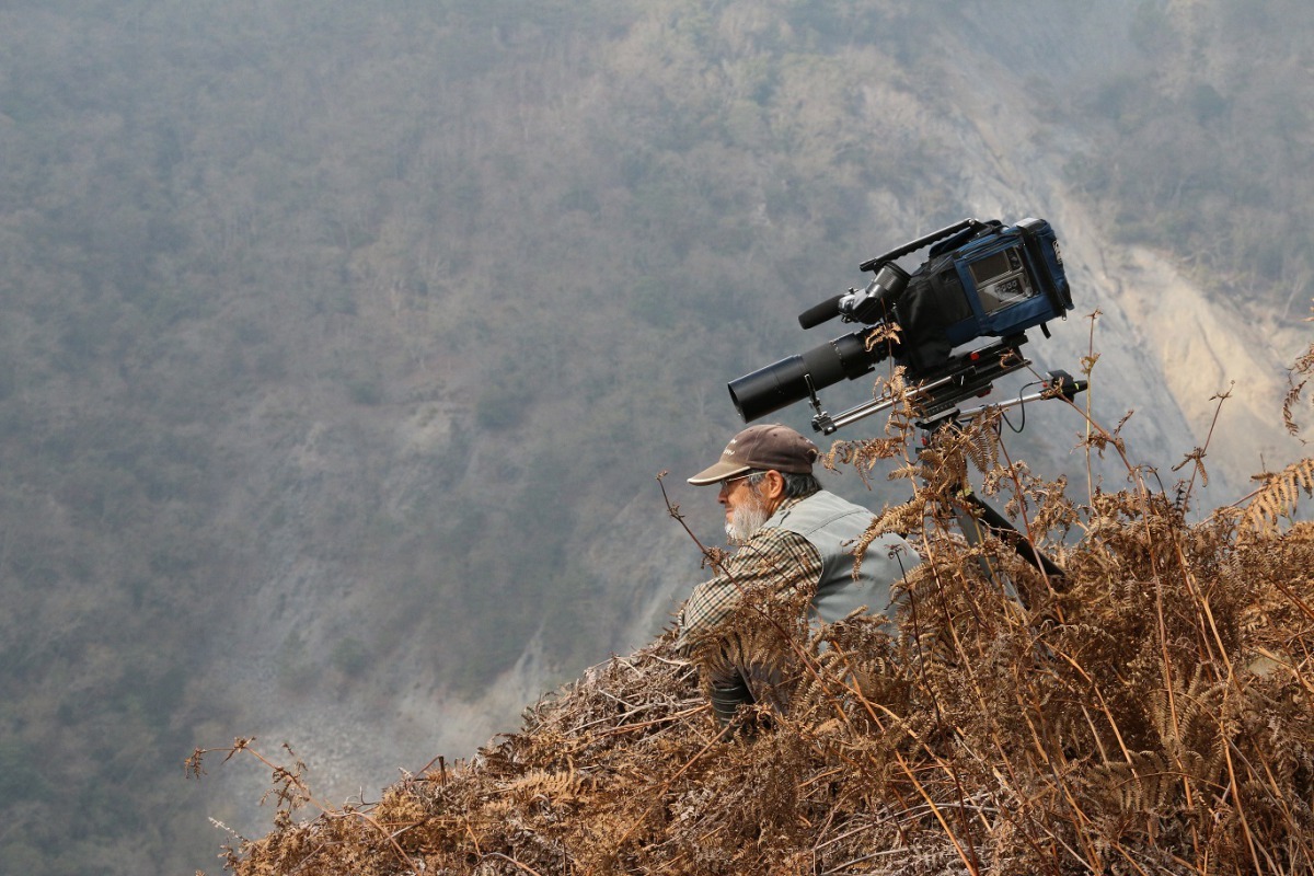 劉燕明導演認為拍攝生態紀錄是他窮盡一生喜愛的工作，只要能等到一個鏡頭，所有付出都值得。劉燕明/提供