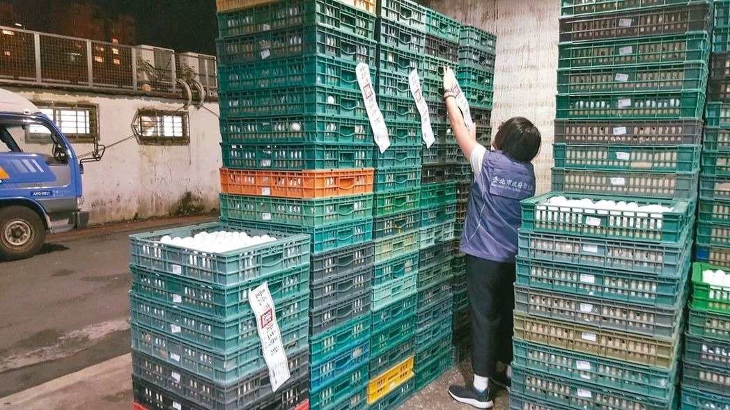 台北市衛生局抽驗永吉蛋行的雞蛋,芬普尼檢驗值為十ppb,已要求全面下架。台北市衛生局/提供