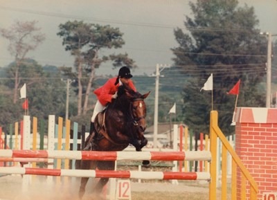 全國中正杯馬術障礙超越競賽一景。台中市政府觀光旅遊局/提供