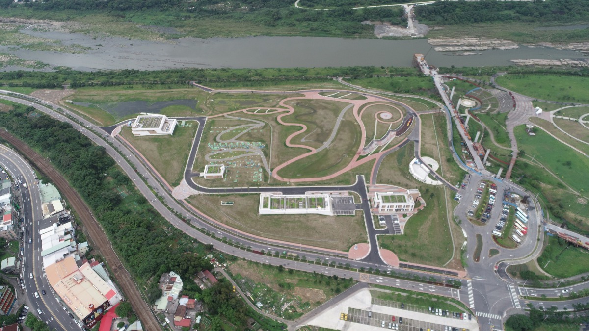 三鶯水資空拍。新北市政府/提供