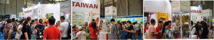 台灣館參觀人潮踴躍。主辦單位/提供