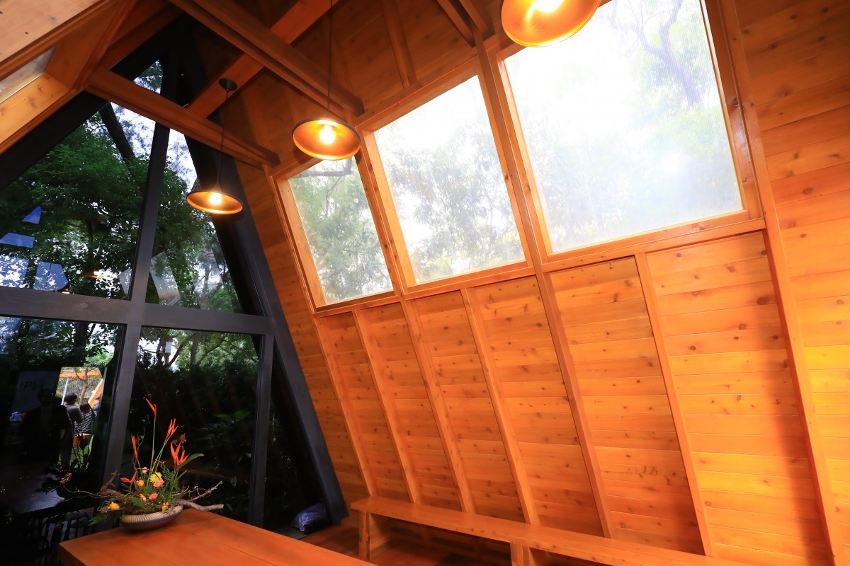 綠屋建築內部。台中市教育局/提供