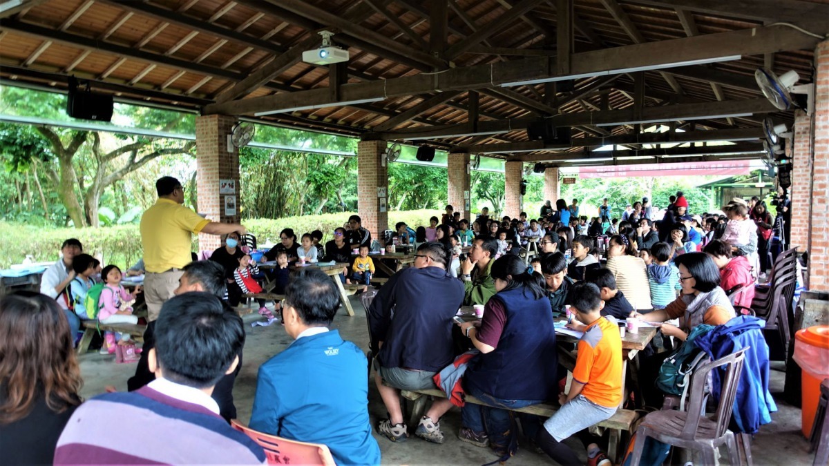 螢火蟲野放活動有獎徵答。新北市農業局/提供