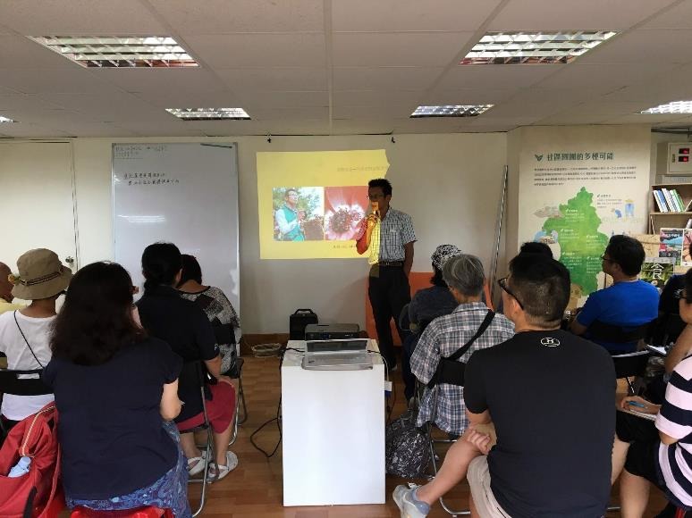 「園圃好農情」實地上課環境。台北市產發局/提供