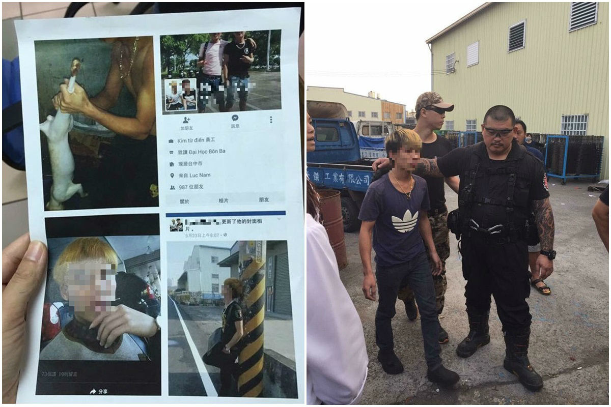 E.M.T團隊在照片背景地區進行搜索，12日終於找到嫌犯。 李榮峰/提供