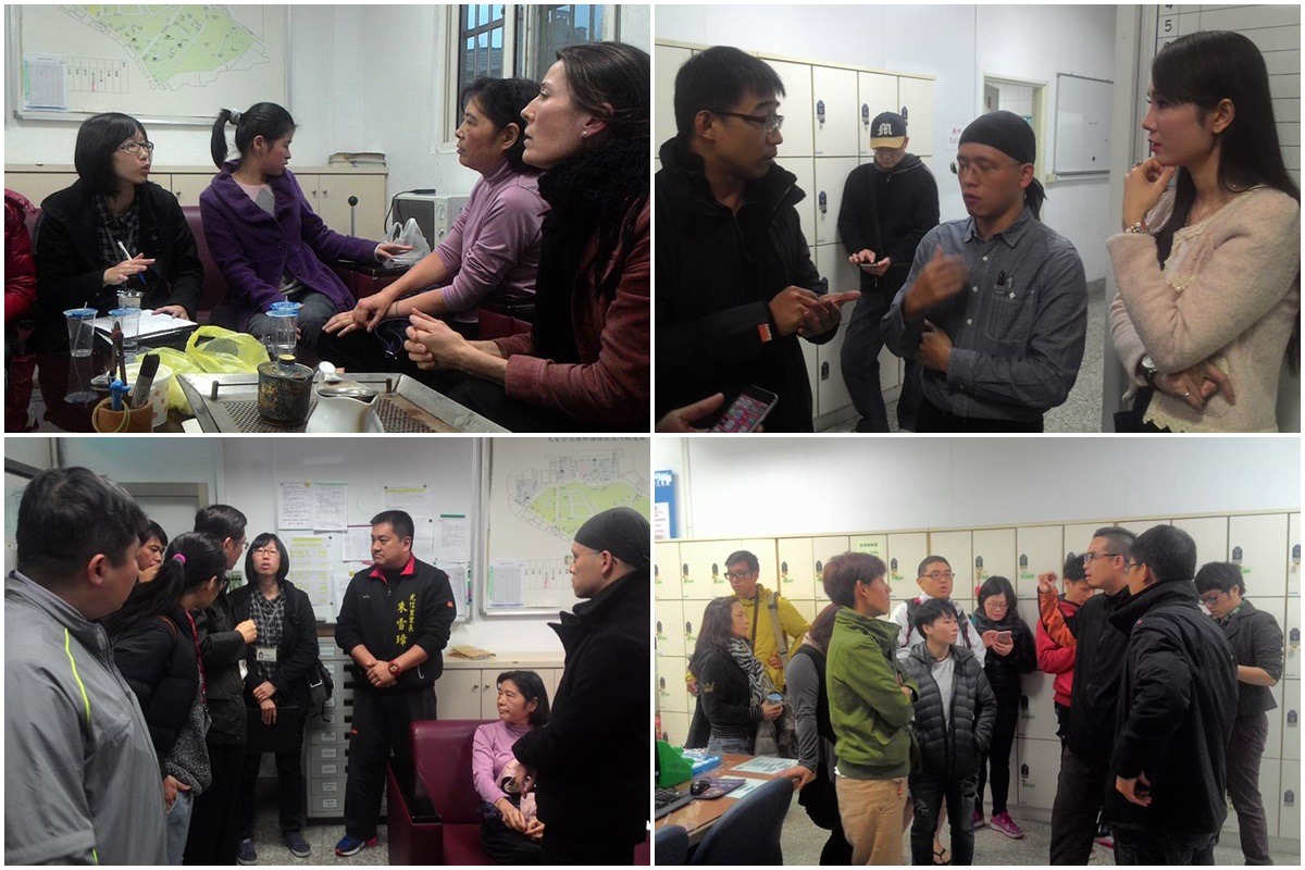 為了受理報案一事，大批民眾在羅斯福路派出所等待數小時。　　黎安娜/提供