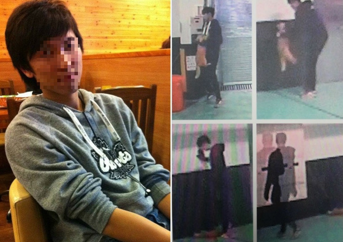 大台化工系僑生陳皓揚在今年1月承認掐死街貓大橘子。　台灣動物新聞網資料照