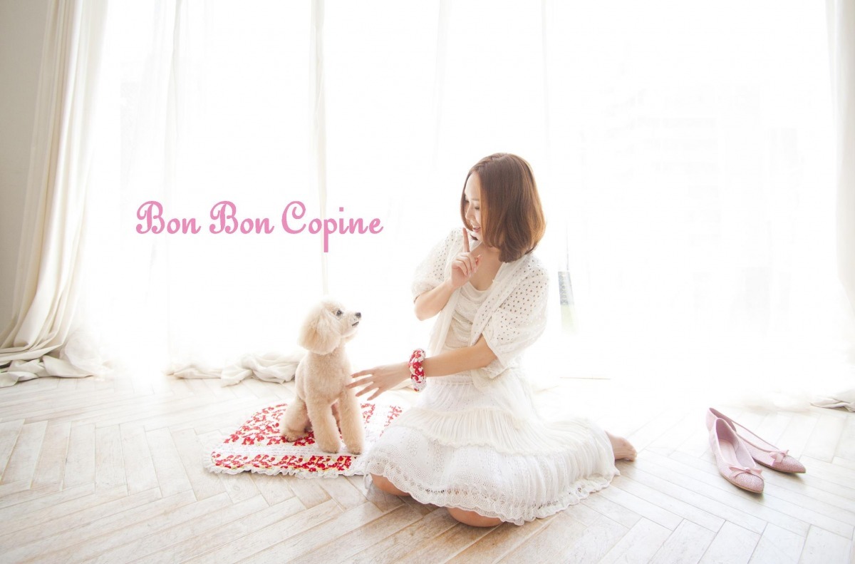 日本女歌手愛內里菜封麥後專心投入寵物事業。 取自Bon Bon Copine臉書