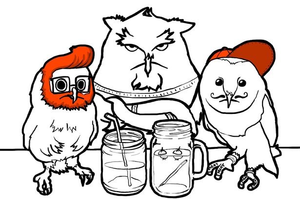 反對者認為安妮貓頭鷹酒吧就算是為了保護貓頭鷹兒募款,但依然是在利用動物娛樂。 取自Mirror