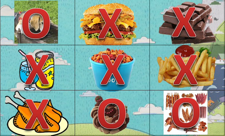 賓果連線：狗狗的食物有哪些？