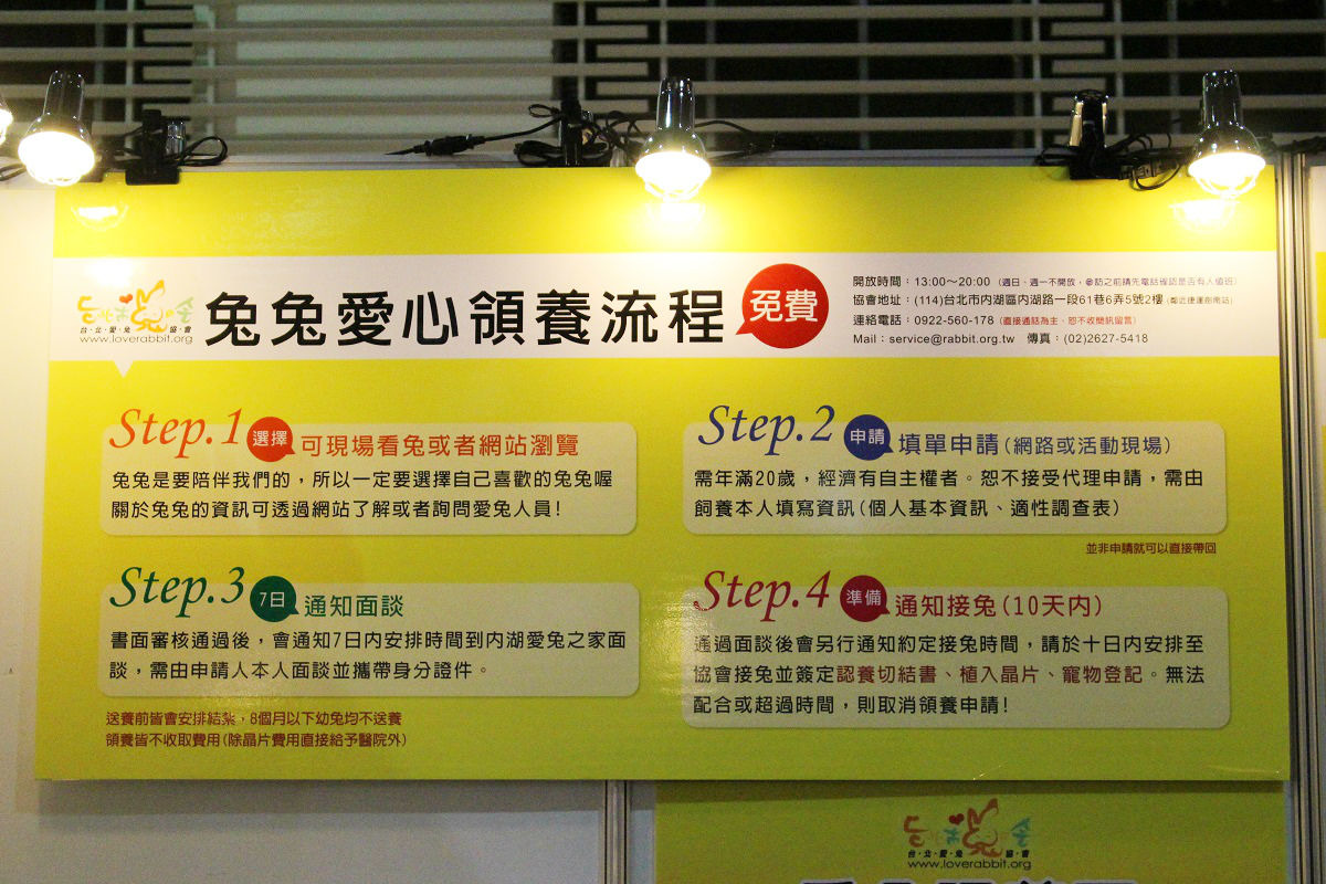 台北市愛兔協會對認養人的審核相當謹慎,只為給兔兔一個永遠的家。 李娉婷/攝