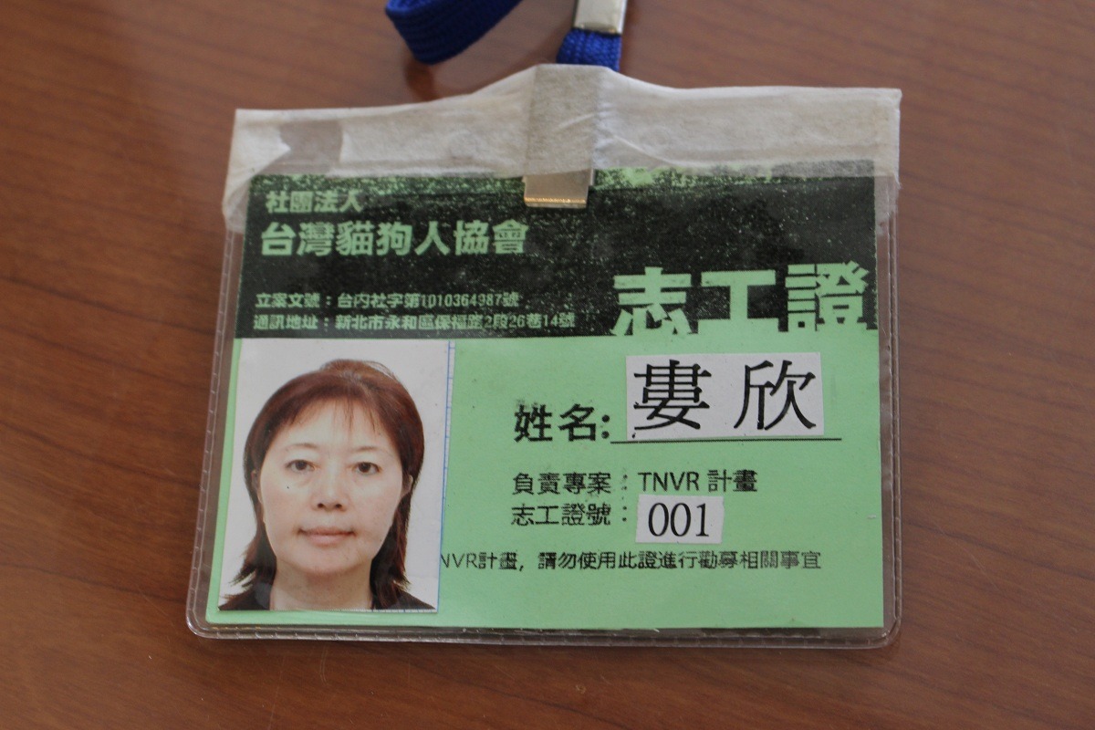在成為基隆市的義務動保員之前，婁欣也是台灣貓狗人協會的TNVR志工。李娉婷/攝