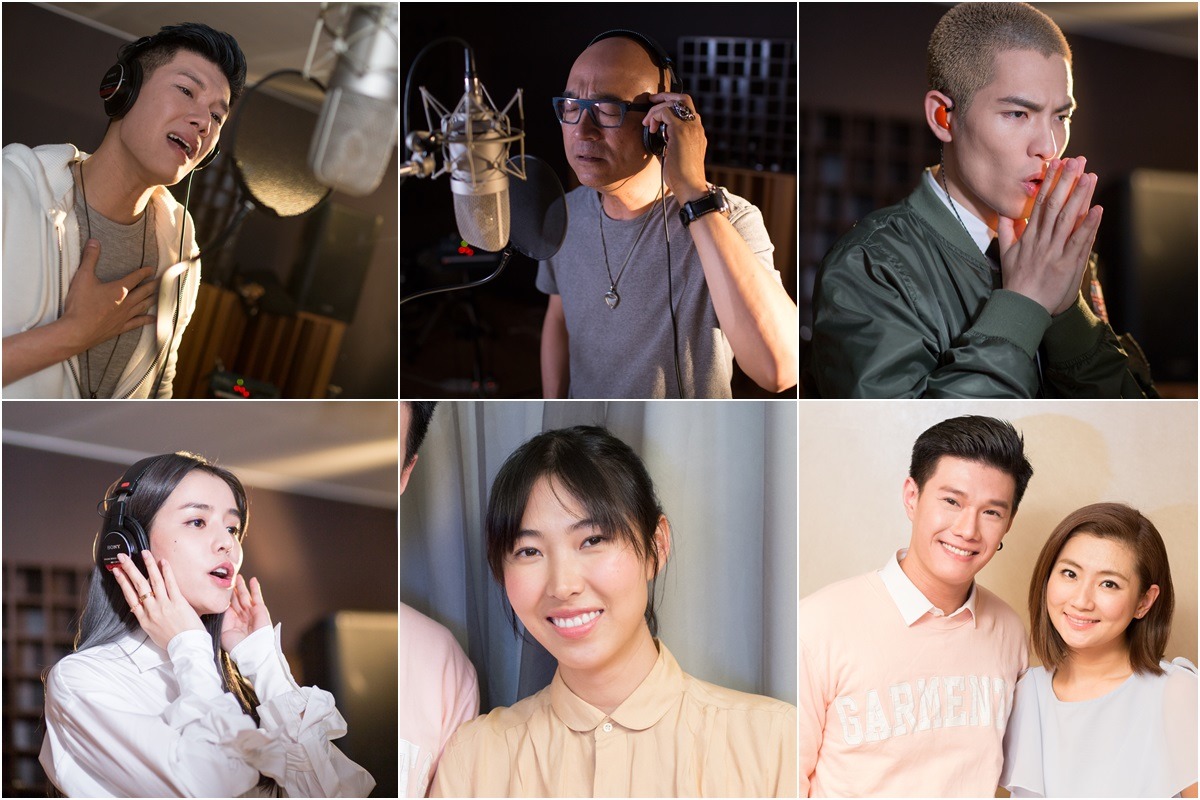 「給牠一個家」邀請到眾多歌手獻唱,演唱者有張祖誠、王治平、蕭敬騰、Selina任家萱、王若琳、黃荻鈞、李毓芬、王思佳、Lollipop F 棒棒堂、方炯鑌、周興哲、周予天、Lulu 黃路梓茵、TOP1男子漢、Echo、No name。 米豆國際娛樂/提供