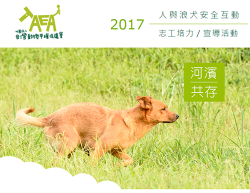2017「人與浪犬安全互動宣導」開始報名。台灣動物平權促進會/提供