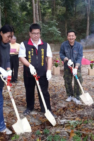 台南觀音素食園區去年動土開工。　照生會/提供