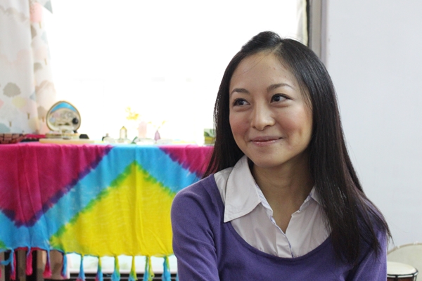 台大獸醫系畢業的張婉柔，原本不相信動物溝通，卻意外闖入動物傳心的世界，成為動物溝通師。　江幸芸/攝