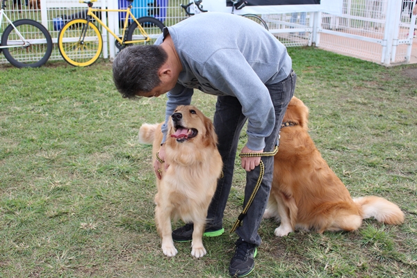 對動物溝通師來說，和動物對話是人類的本能。　江幸芸/攝