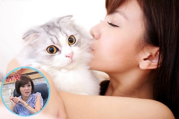 世間情演員陳子玄和愛貓Lami感情很好,但Lami已在今年2月過世。 陳子玄/提供