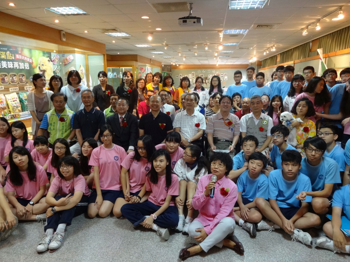 活動後與會人員合影。圖/台南市動保處陳玉婷提供
