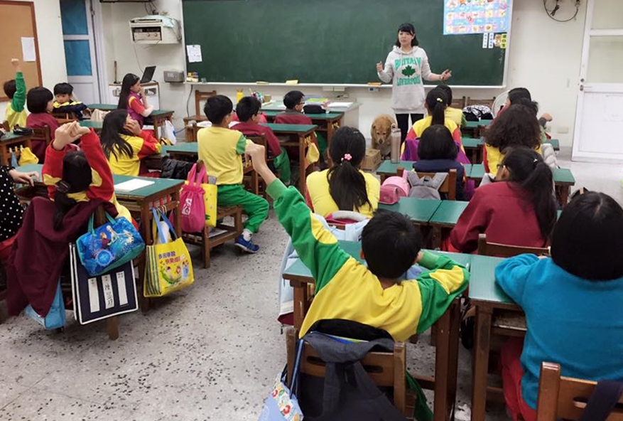 小朋友的反應熱烈。　社團法人臺東縣關懷生命協會/提供