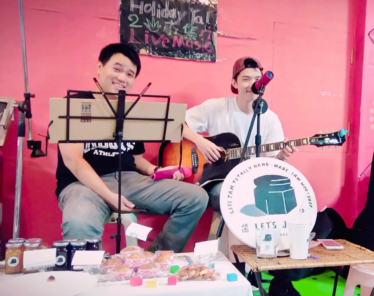市集現場都會有Live House幫襯氣氛。Holiday ya／提供