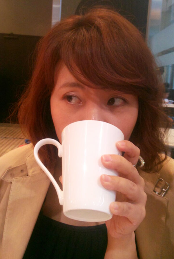 從小就喜歡動物、也養過很多動物的望望認養人陳蓁。陳蓁／提供