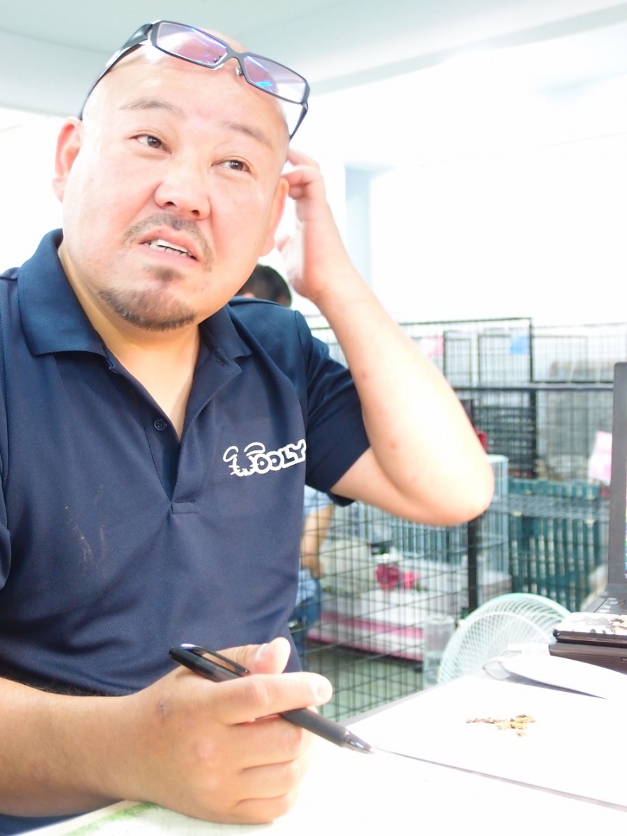 日本兔用品Wooly社長小澤邦世。 李佳殷/攝