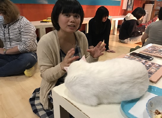 貓藝家老闆娘小可。 吳冠輝/攝