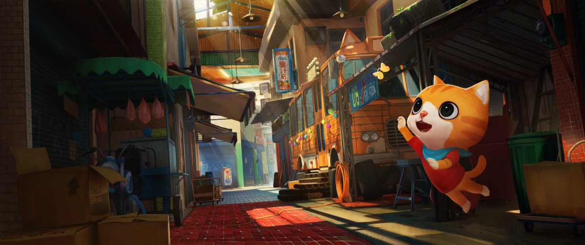 貓咪的神祕的形象令邱立偉感到好奇：「我覺得牠們應該在某個地方有個密秘基地才對。」牽猴子整合行銷股份有限公司/提供