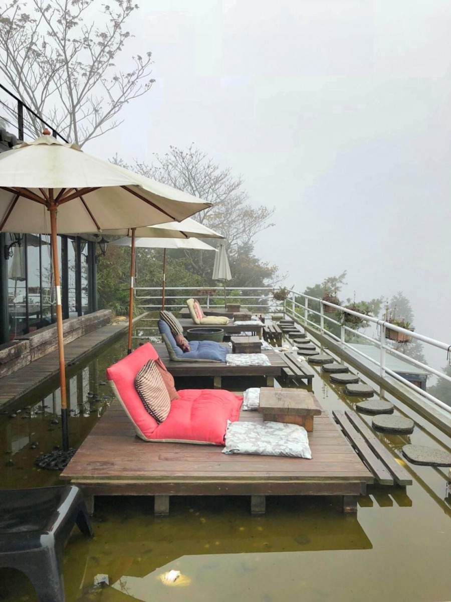 該民宿以雲海美景聞名。蘇姓網友/提供