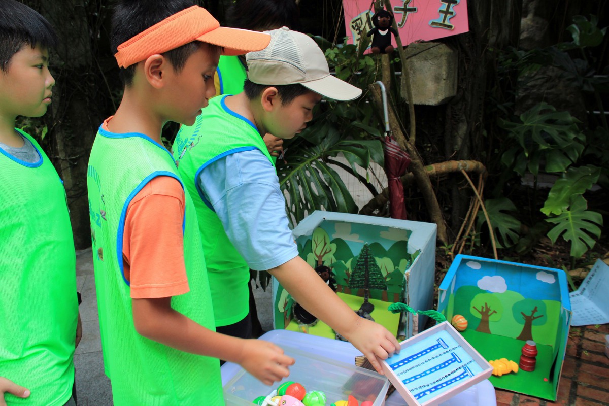 台北市立動物園108年暑假，根據不同年齡層推出6種不同的營隊。台北市立動物園/提供