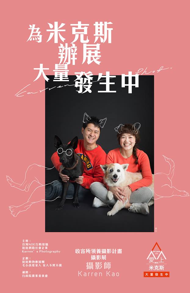 如果你也想一起宣揚米克斯,歡迎加入「愛上米克斯 大量發生中」攝影展共展夥伴。挺挺社會網絡企業/提供