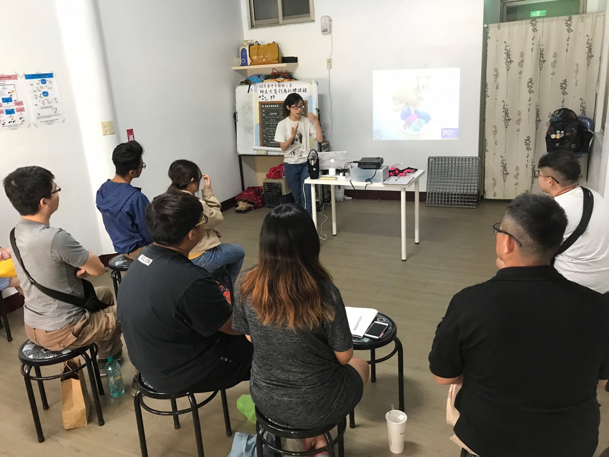 「109年臺中市動物之家飼主犬隻行為訓練課程」已開放報名。台中市動保處/提供