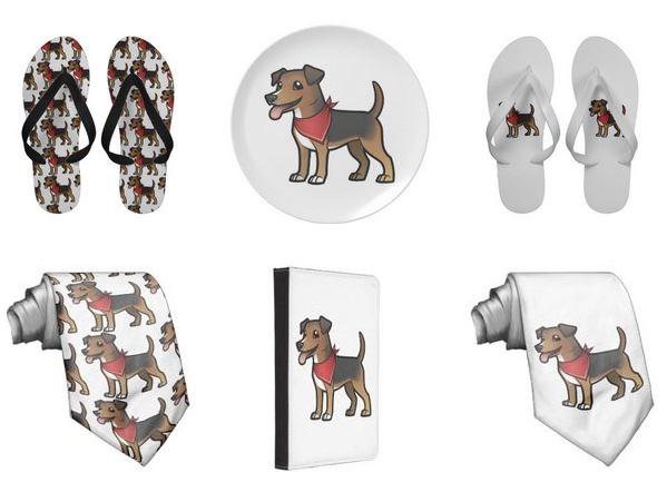 調整完外型後按下create products，你就會有300多種商品可以選擇！（擷取其中六種）　網站截圖