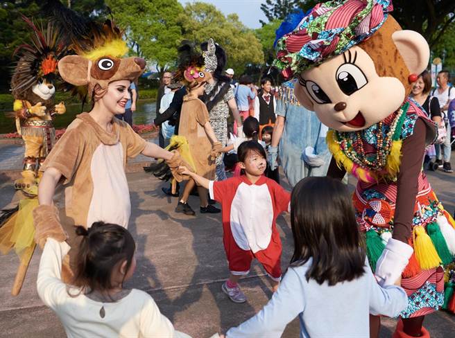 六福村動物變裝嘉年華4月12日盛大開辦。 六福村/提供