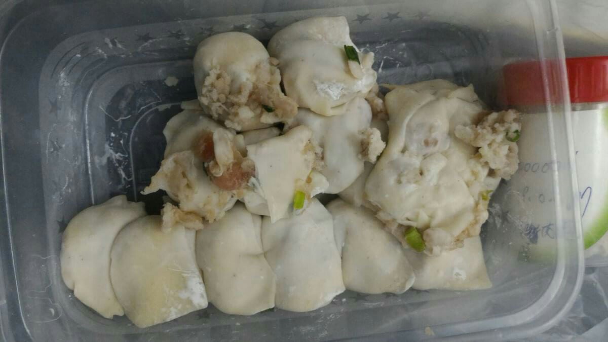 來自香港的豬肉餛飩是第29例驗出非洲豬瘟病毒的豬肉製品。 防檢局/提供