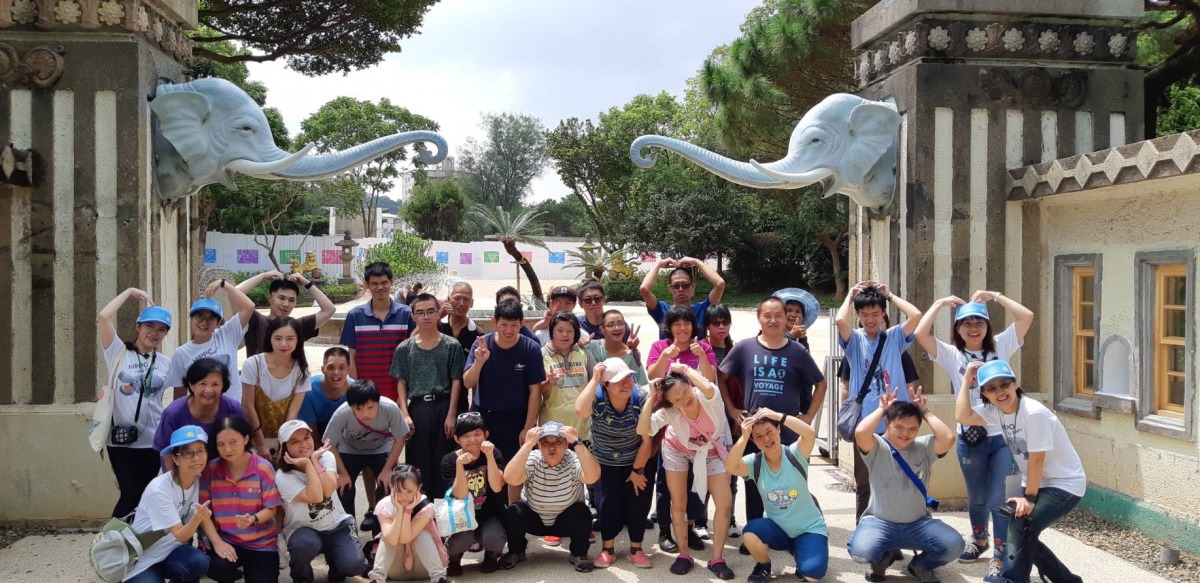 新竹動物園在重新開放前，先讓弱勢團體包場先睹為快。 新竹市政府/提供