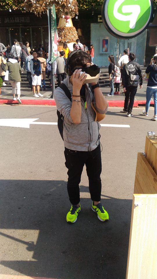 在台中動物權推廣活動有民眾看了影片之後因此改吃純素。 純素30/提供