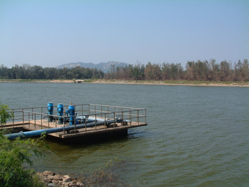 金門田埔水庫為金廈通水的接收端,防疫所檢測並無病毒。 金門自來水廠/提供