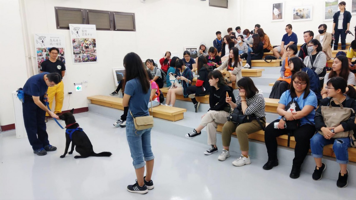 高雄動保處推廣生命教育課程。 高雄市動保處/提供