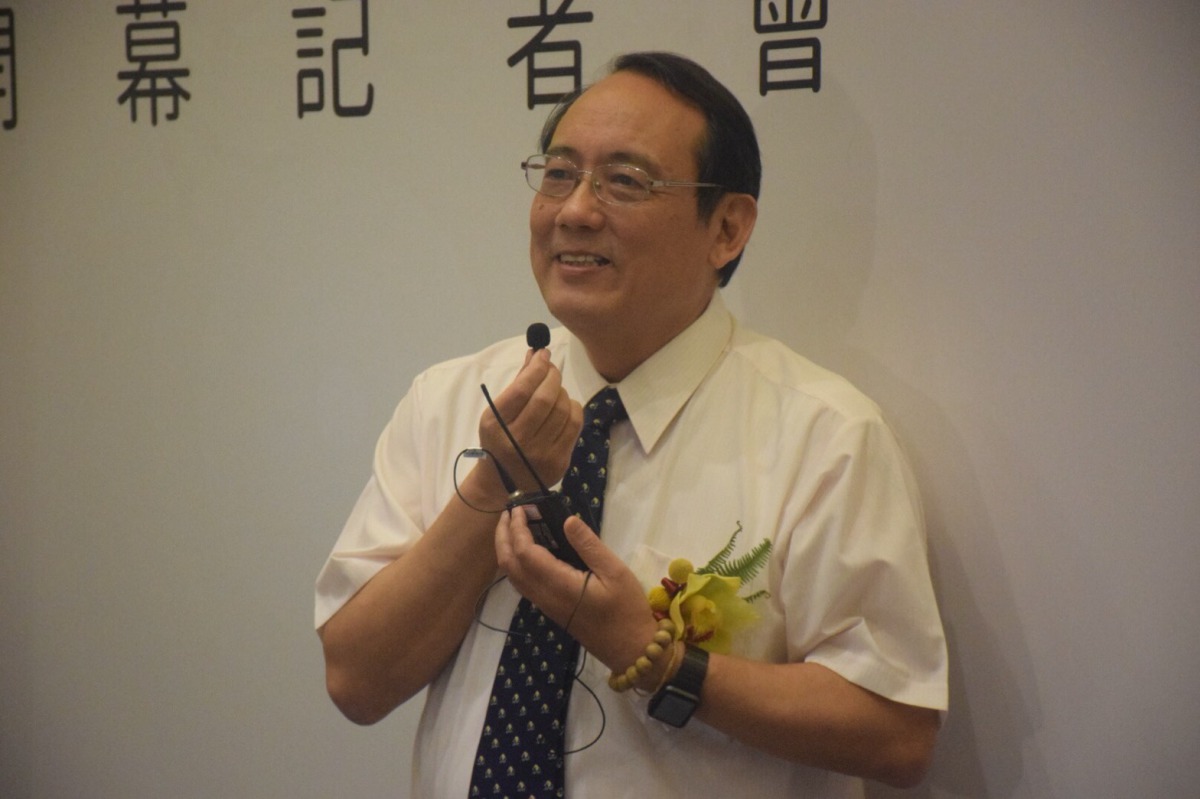 屏科大校長戴昌賢希望校內的師生可以更注重臨床實務經驗。 姚崇仁/攝