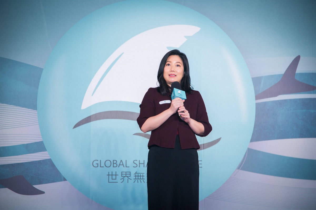 六福旅遊集團董事長莊豐如為台灣最早提倡無魚翅料理的五星級飯店業者。 WildAid/提供